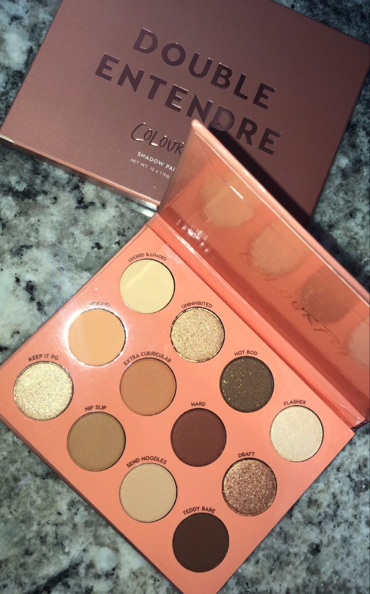 Double Entendre Pressed Powder Eyeshadow Palette // ColourPop //Swatches +&nbsp;Review