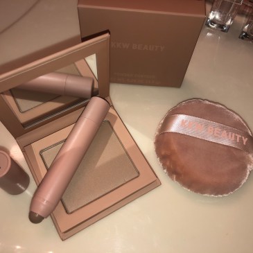 KKW beauty makeup bronzer contour review